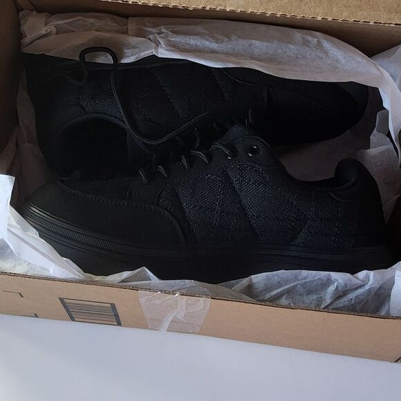 OrthoComfoot Women's Orthopedic Platform Sneakers,  Shoes Black ‎ size 38 - Picture 10 of 10